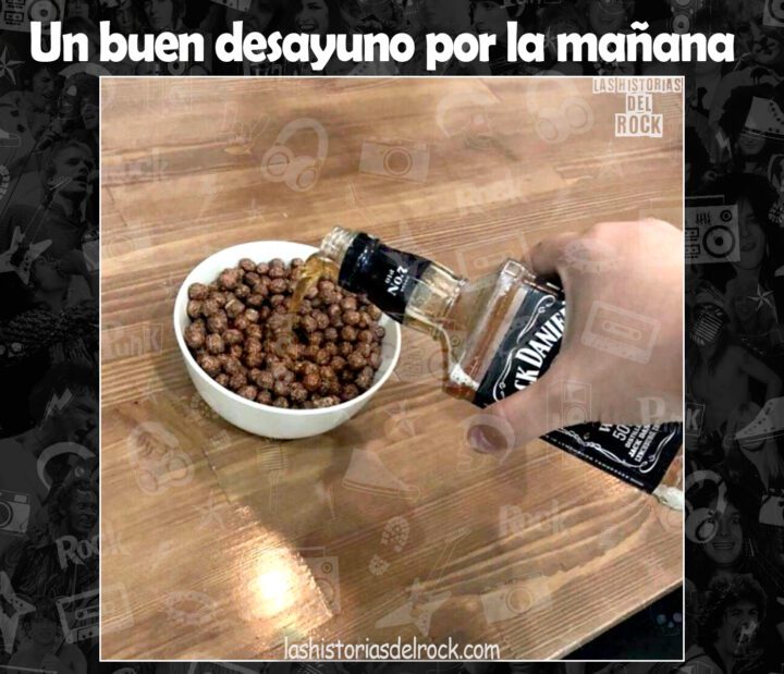 un buen desayuno por la manana