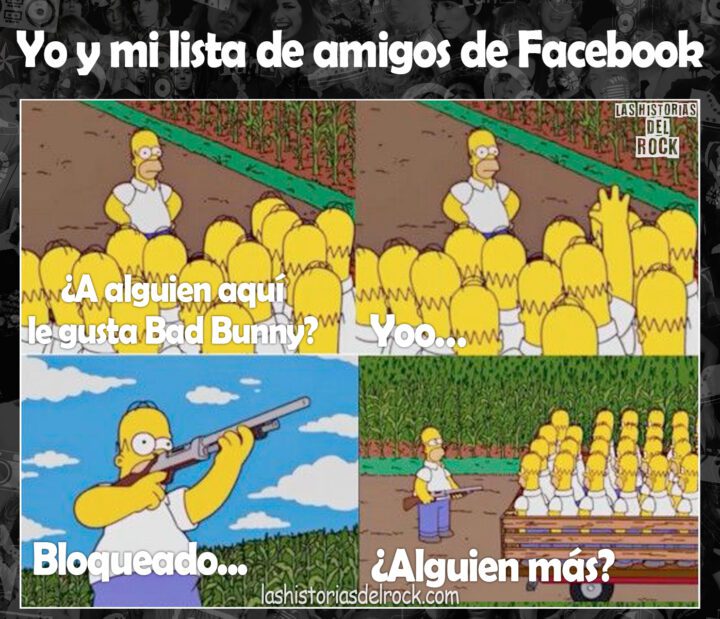 yo y mi lista de amigos de facebook