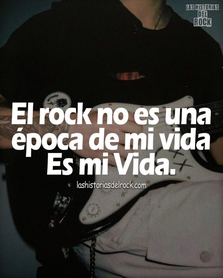 El rock no es una epoca de mi vida