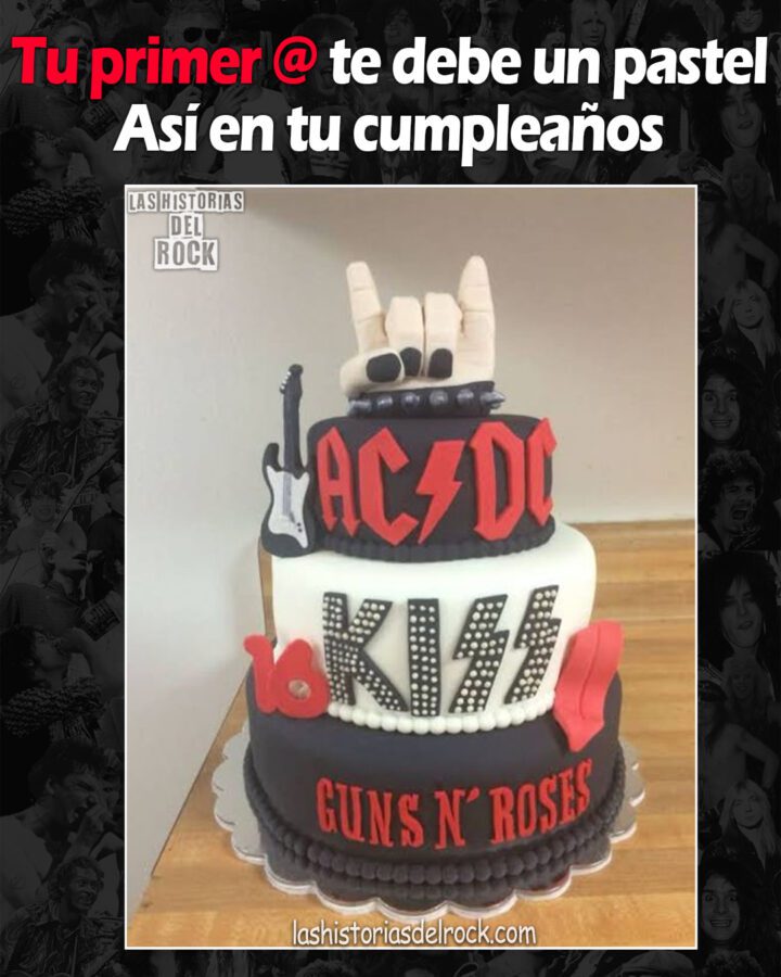 Tu primer @ te debe un pastel asi