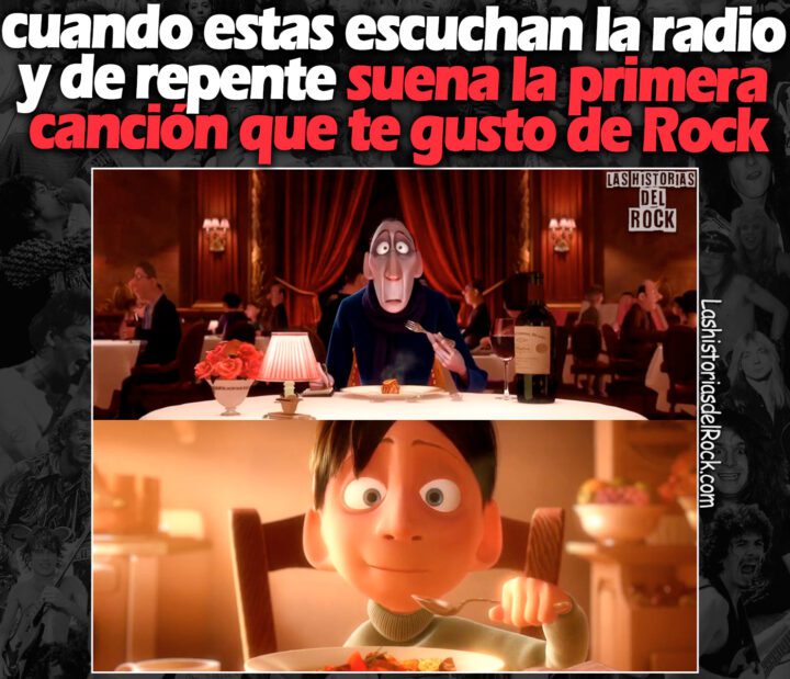 cuando estas escuchan la radio y de repente