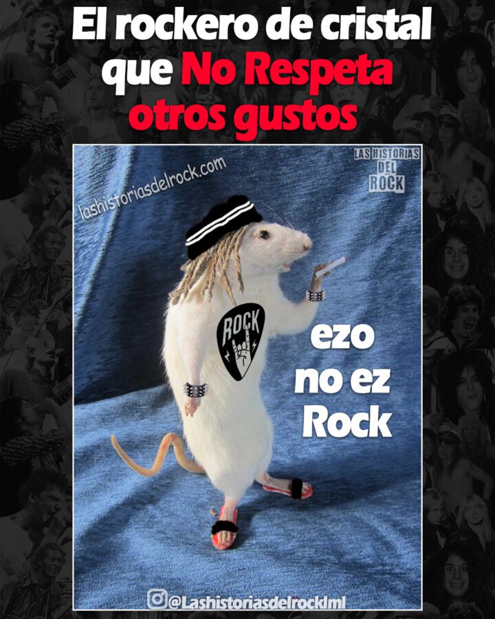 el rockero de cristal
