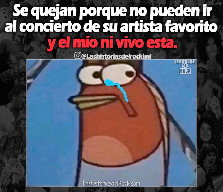 se quejan por que no pueden ir al concierto de su artista favorito