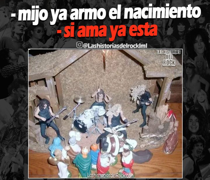 mijo armo el nacimiento