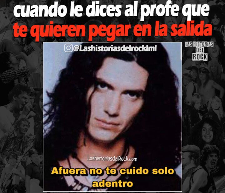 te quieren pegar en la salida