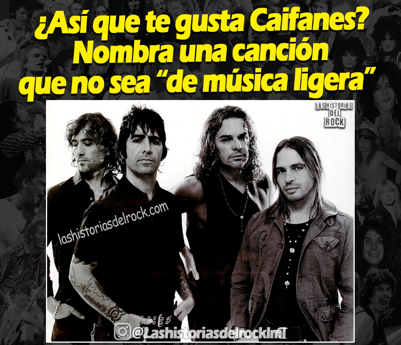Asi que te gusta Caifanes