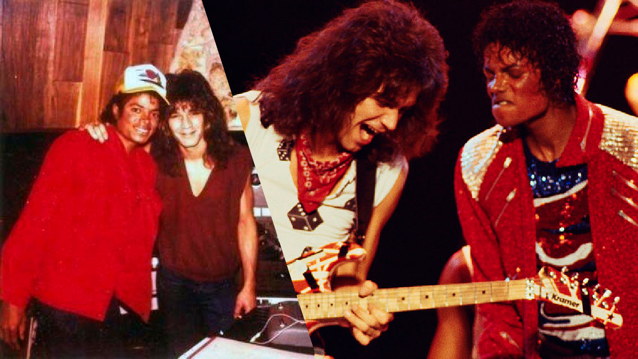 La Fusion Legendaria Eddie Van Halen y Michael Jackson en Beat It