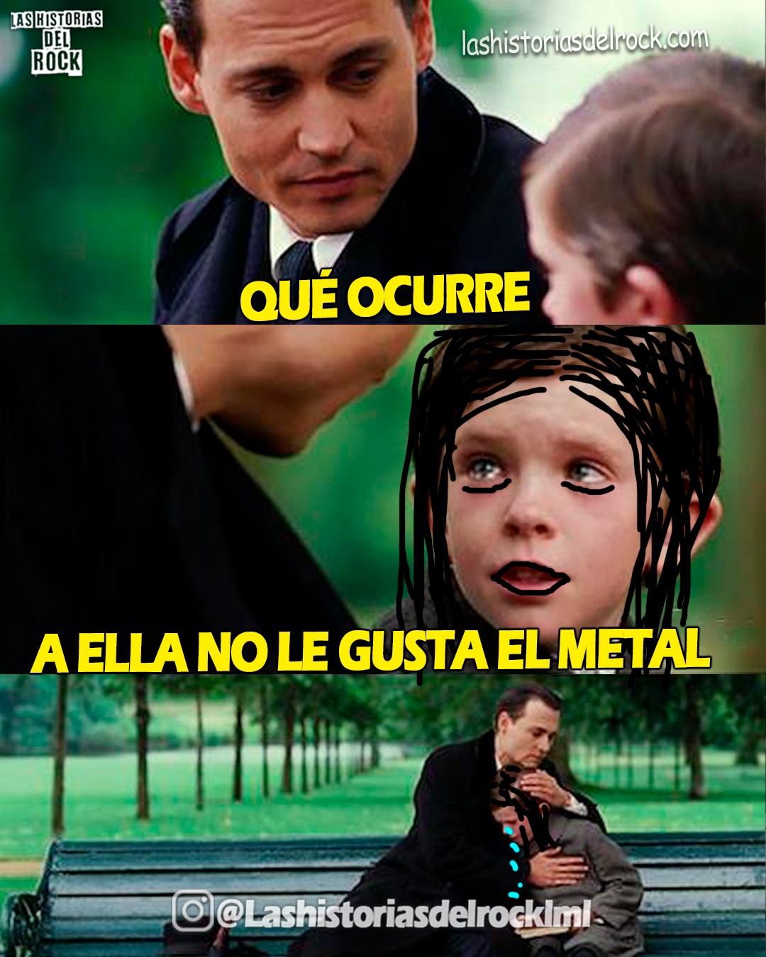a ella no le gusta el metalXD