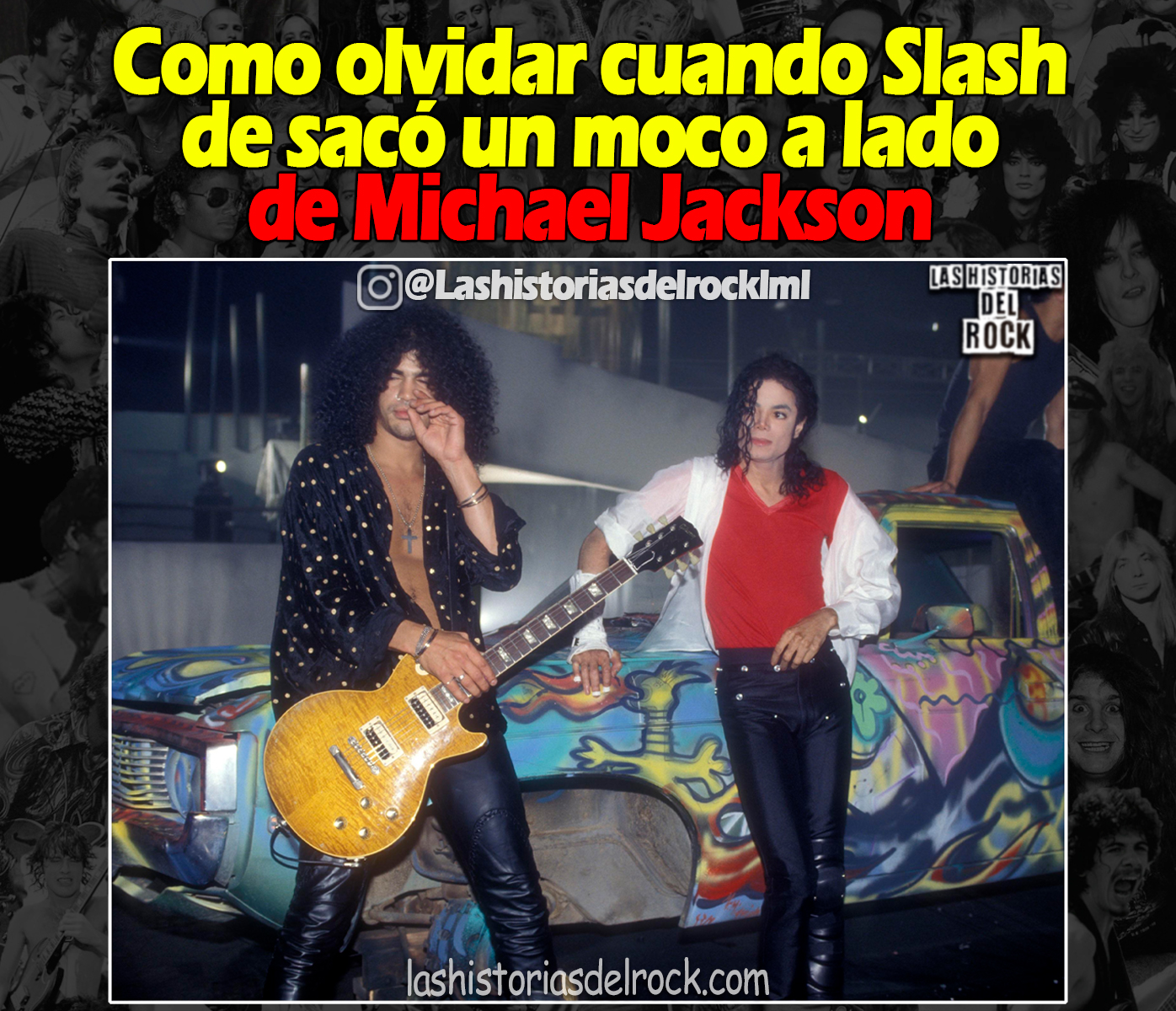 a lado de michael jackson