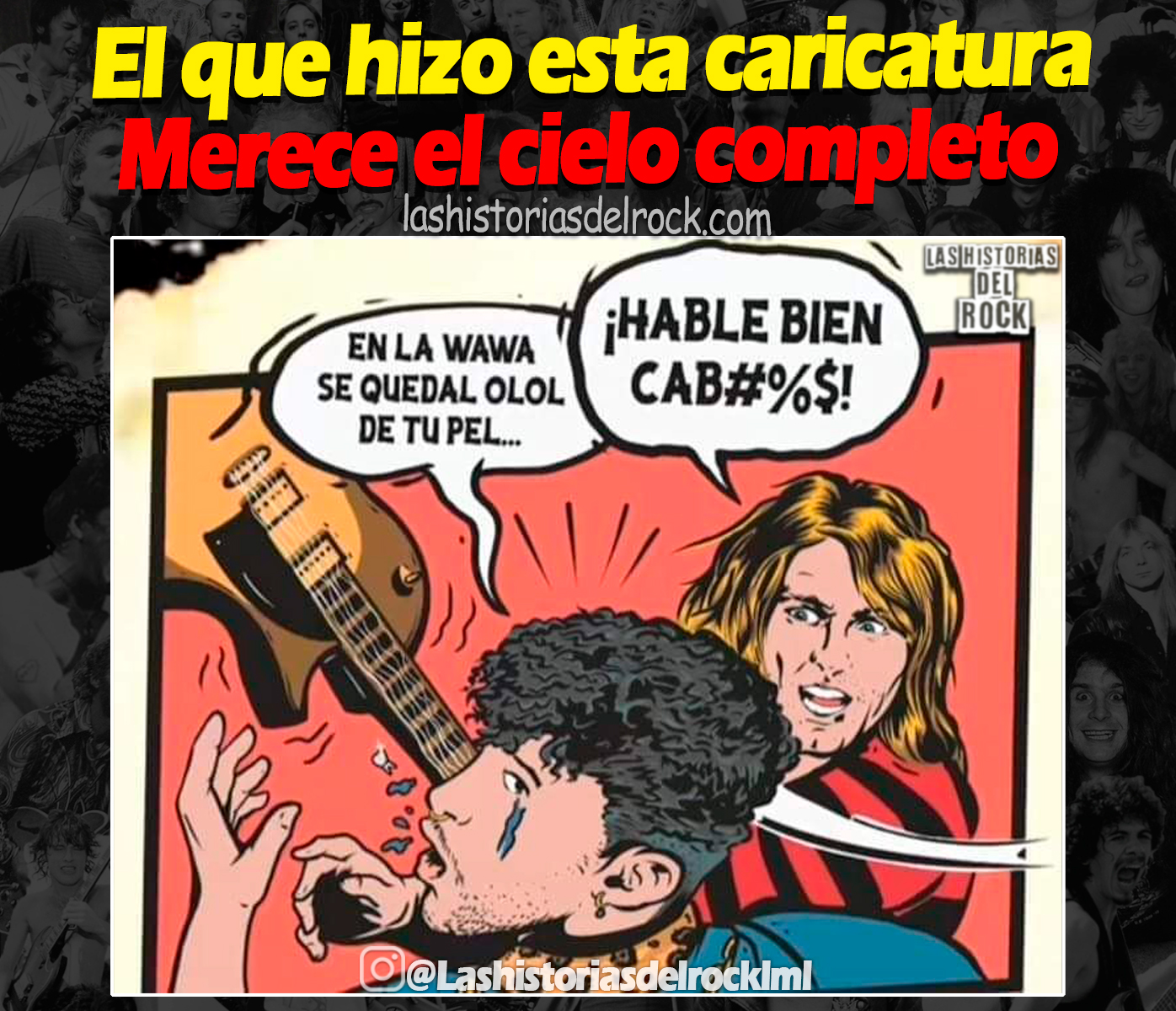 el que hizo esta caricatura