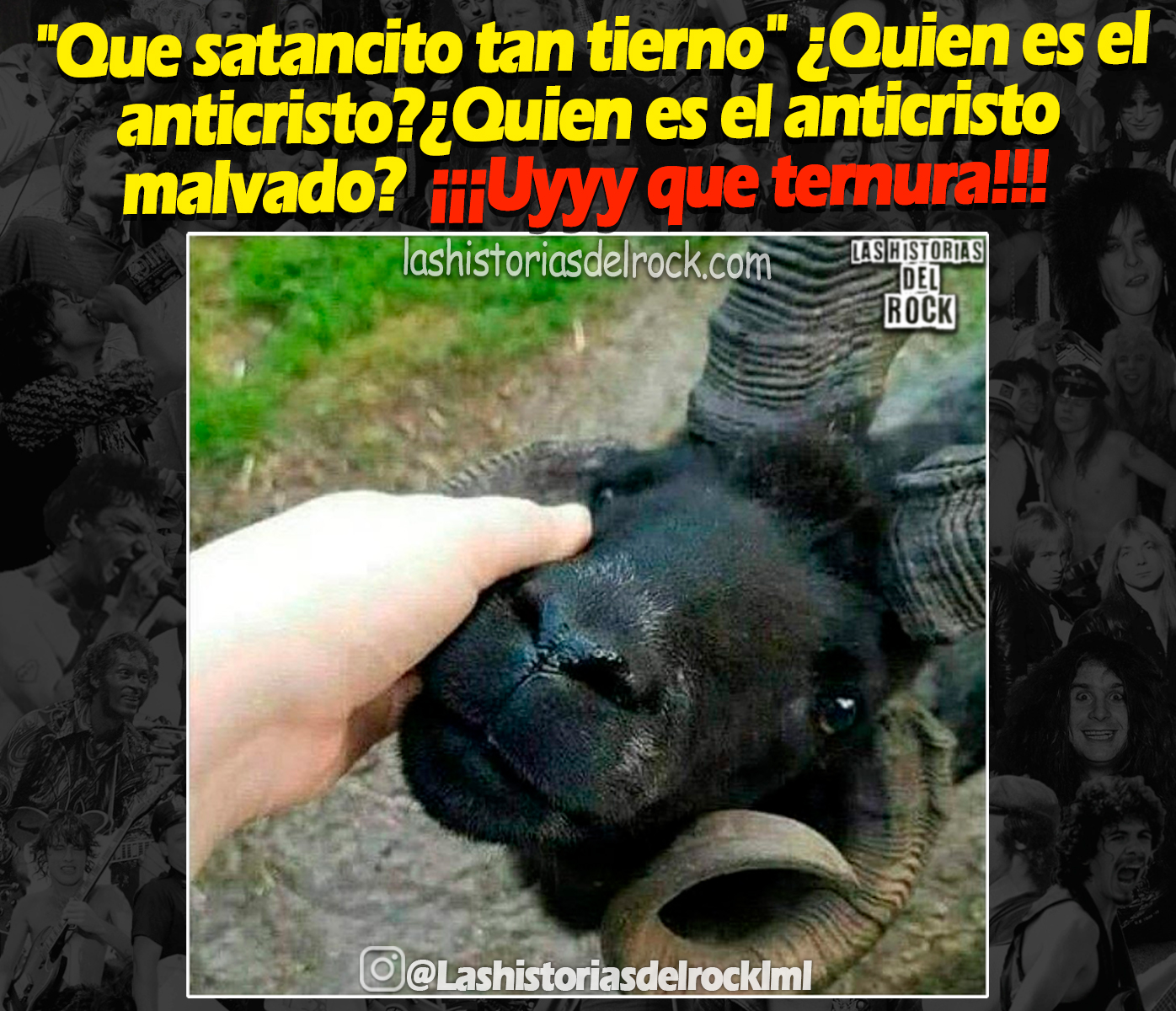 que satancito ta tierno