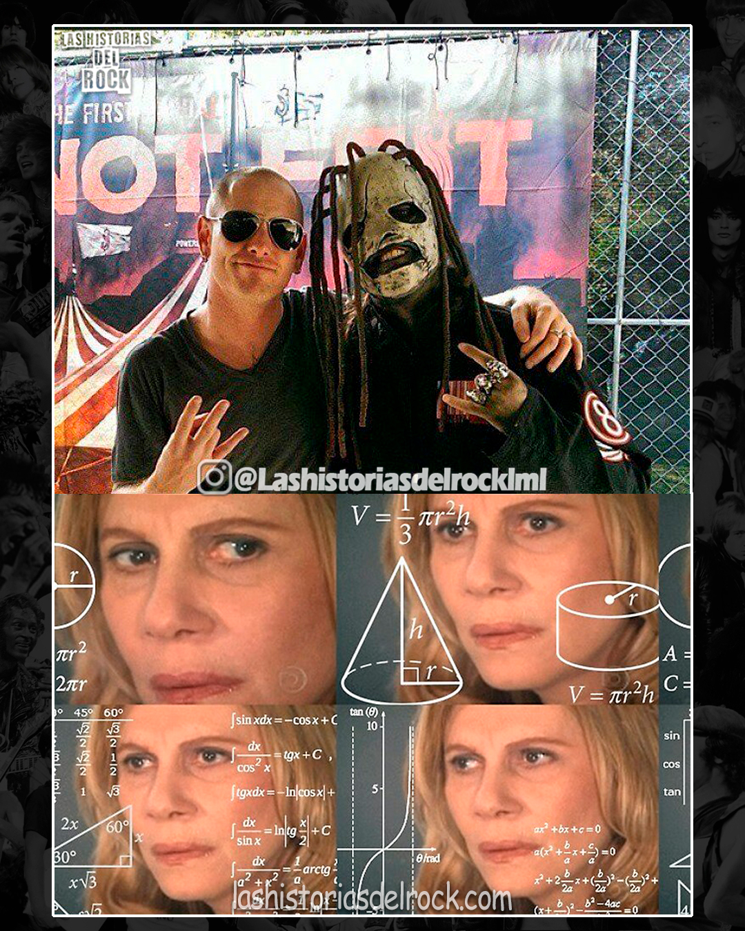 se han puesto a pensar que puede aver 2 slipnots 1 que tocan y otros que componen