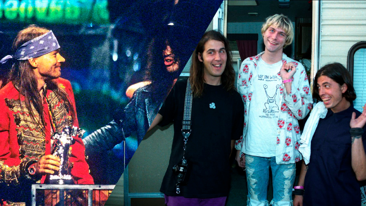 La Pelea entre Kurt Cobain y Axl Rose en los MTV Video Music Awards 1992