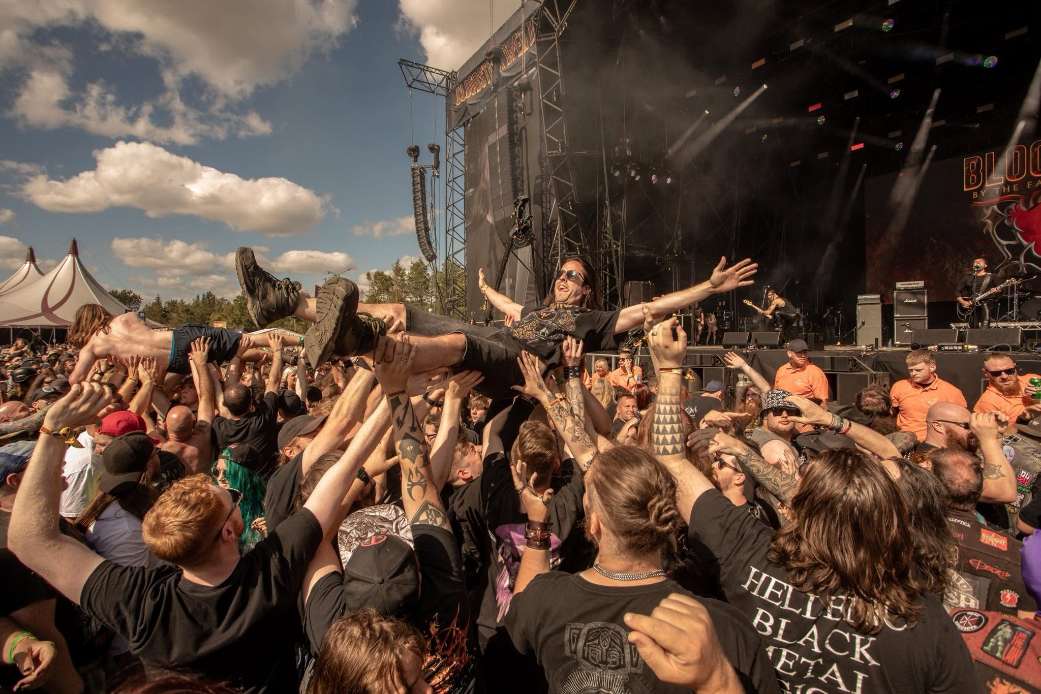 Cartel oficial de Bloodstock Open Air 2027 con Mercyful Fate y King Diamond