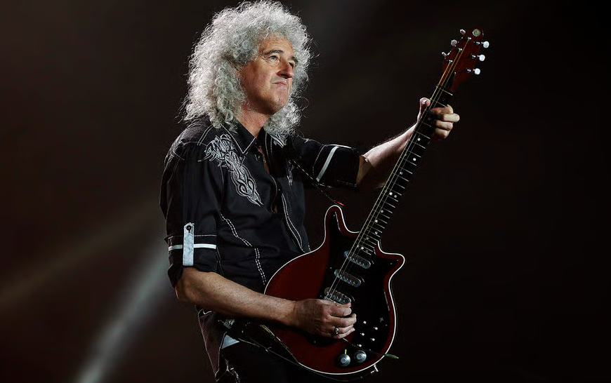 Brian May guitarrista de Queen opinando sobre la inteligencia artificial