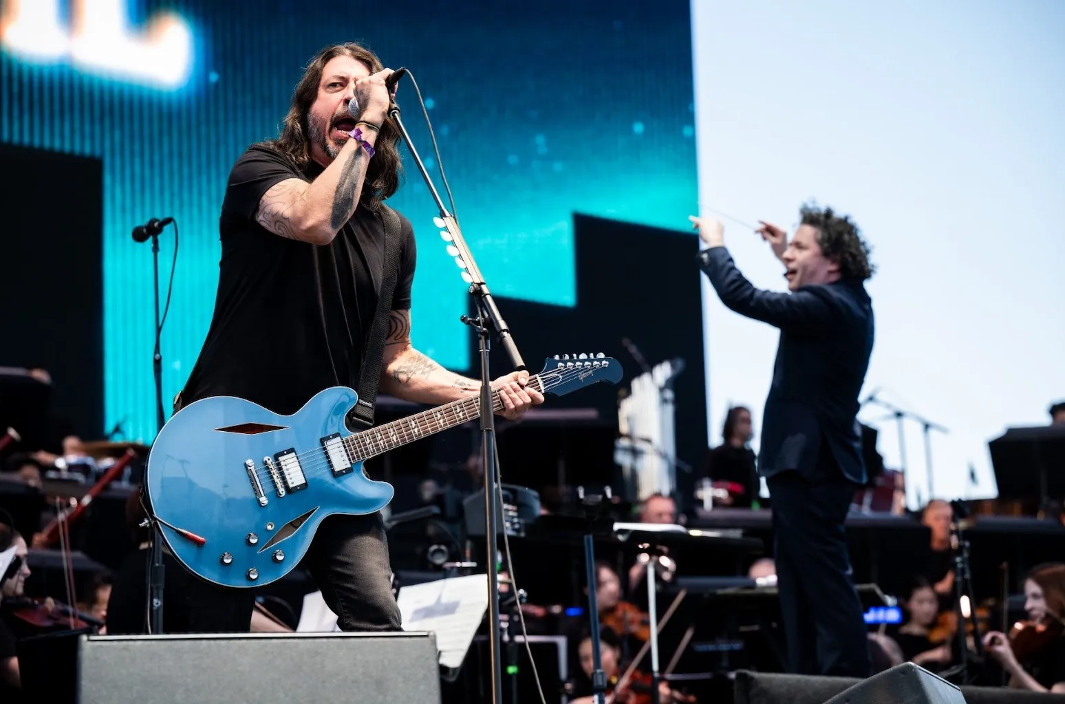 Foo Fighters y Gustavo Dudamel junto a la Filarmónica de Los Ángeles en el Hollywood Bowl 2026