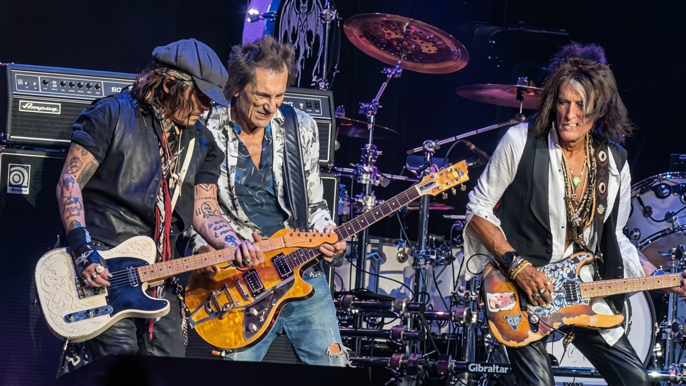 El gran regreso de Hollywood Vampires en Londres: Ronnie Wood se une al show, videos y el setlist completo 1 El gran regreso de Hollywood Vampires en Londres: Ronnie Wood se une al show, videos y el setlist completo