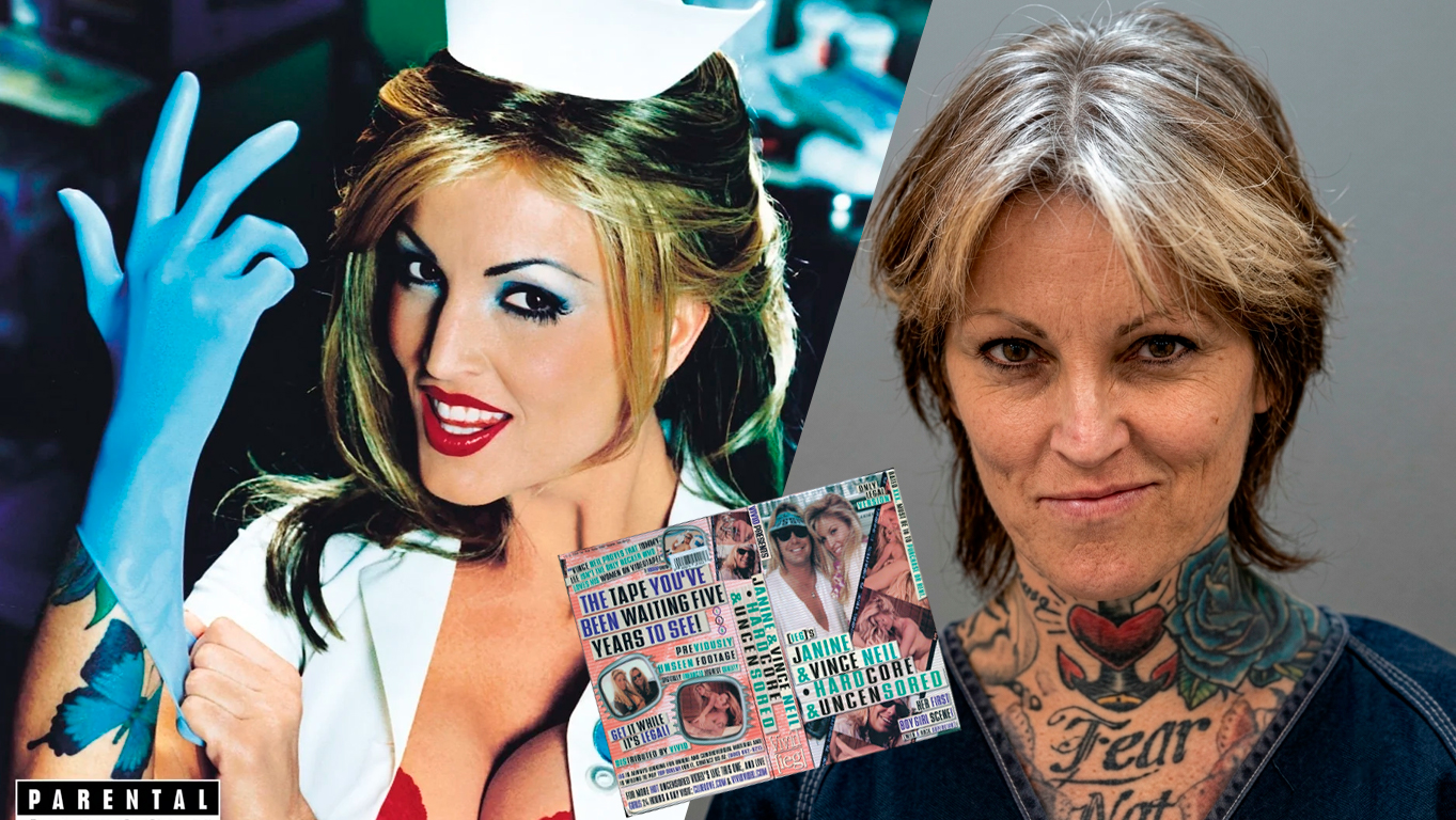 Janine Lindemulder enfermera portada disco Enema of the State Blink 182