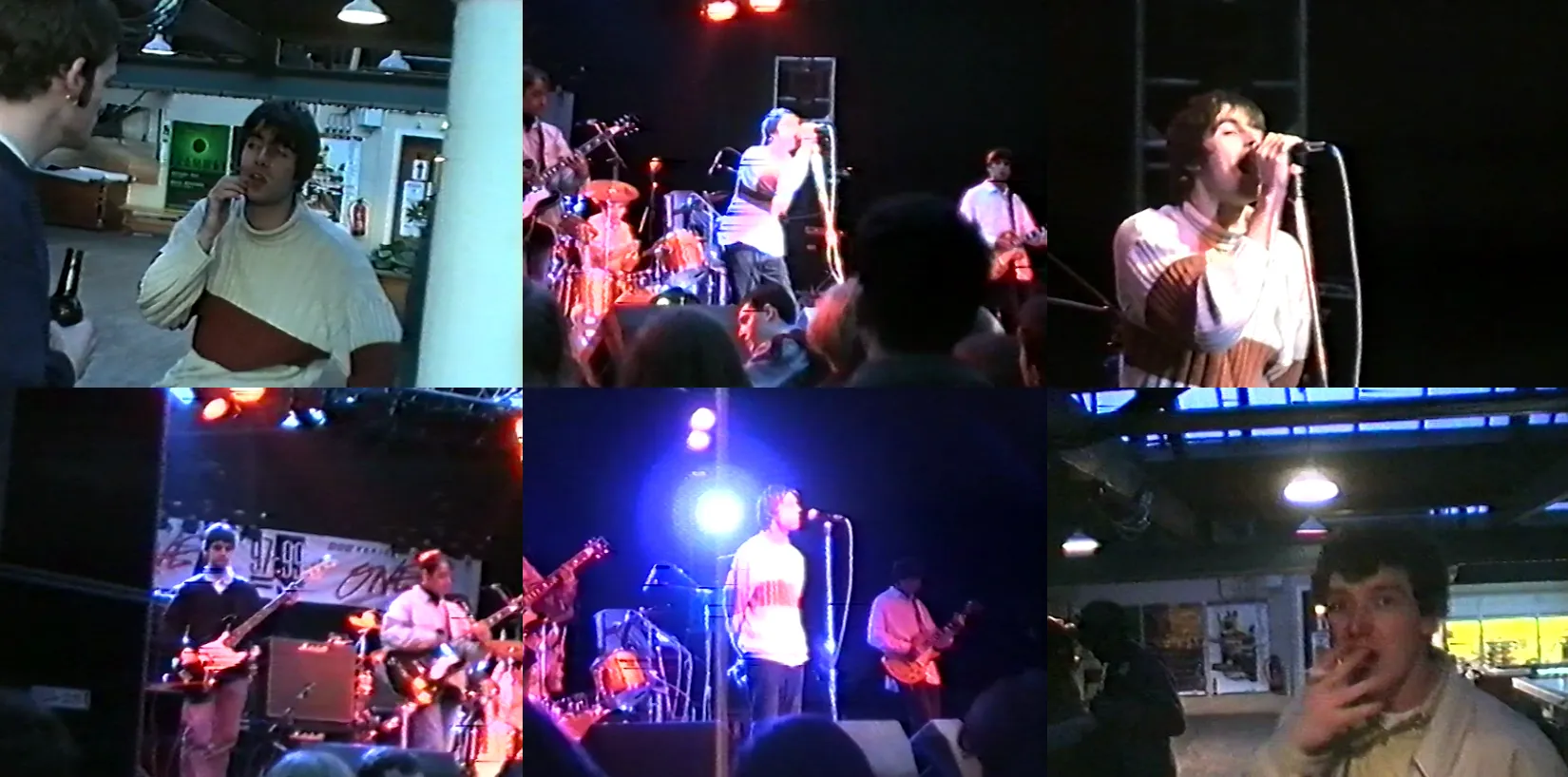 ¡Tesoro del britpop! Fans de Oasis rescatan en subasta un histórico video inédito de 1994 en Glasgow 2 Liam Gallagher cantando con Oasis en el concierto de Glasgow 1994