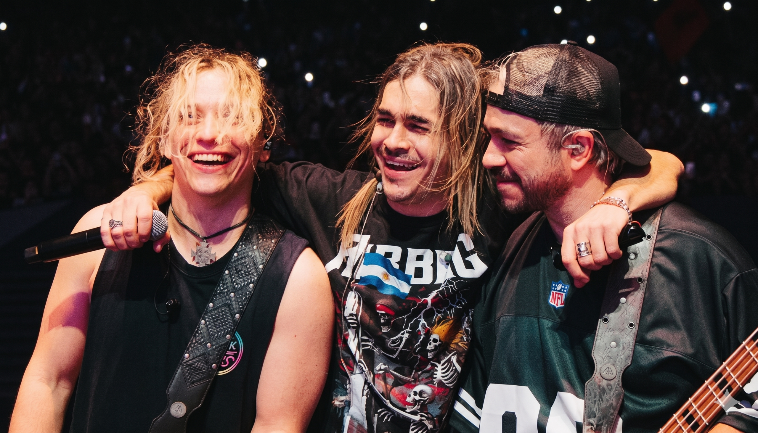 Airbag regresa a Lima con 'El Club de la Pelea II' en el Estadio San Marcos: Fecha, precios y cómo comprar en preventa Teleticket 11 Hermanos Sardelli de Airbag en concierto gira El Club de la Pelea