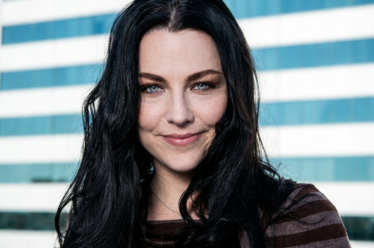 "La belleza es lo que llevas dentro": Amy Lee de Evanescence conmueve con su respuesta a una fan sobre la belleza y el arte 5 Amy Lee vocalista de Evanescence cantando en vivo en concierto
