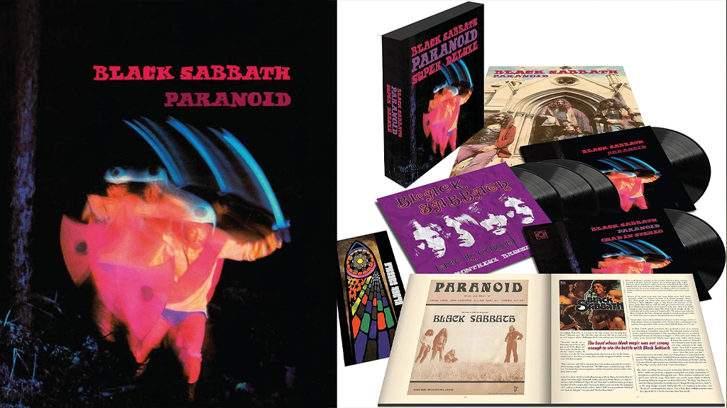 Edición especial en cinta Reel-to-Reel del álbum Paranoid de Black Sabbath de Rhino High Fidelity