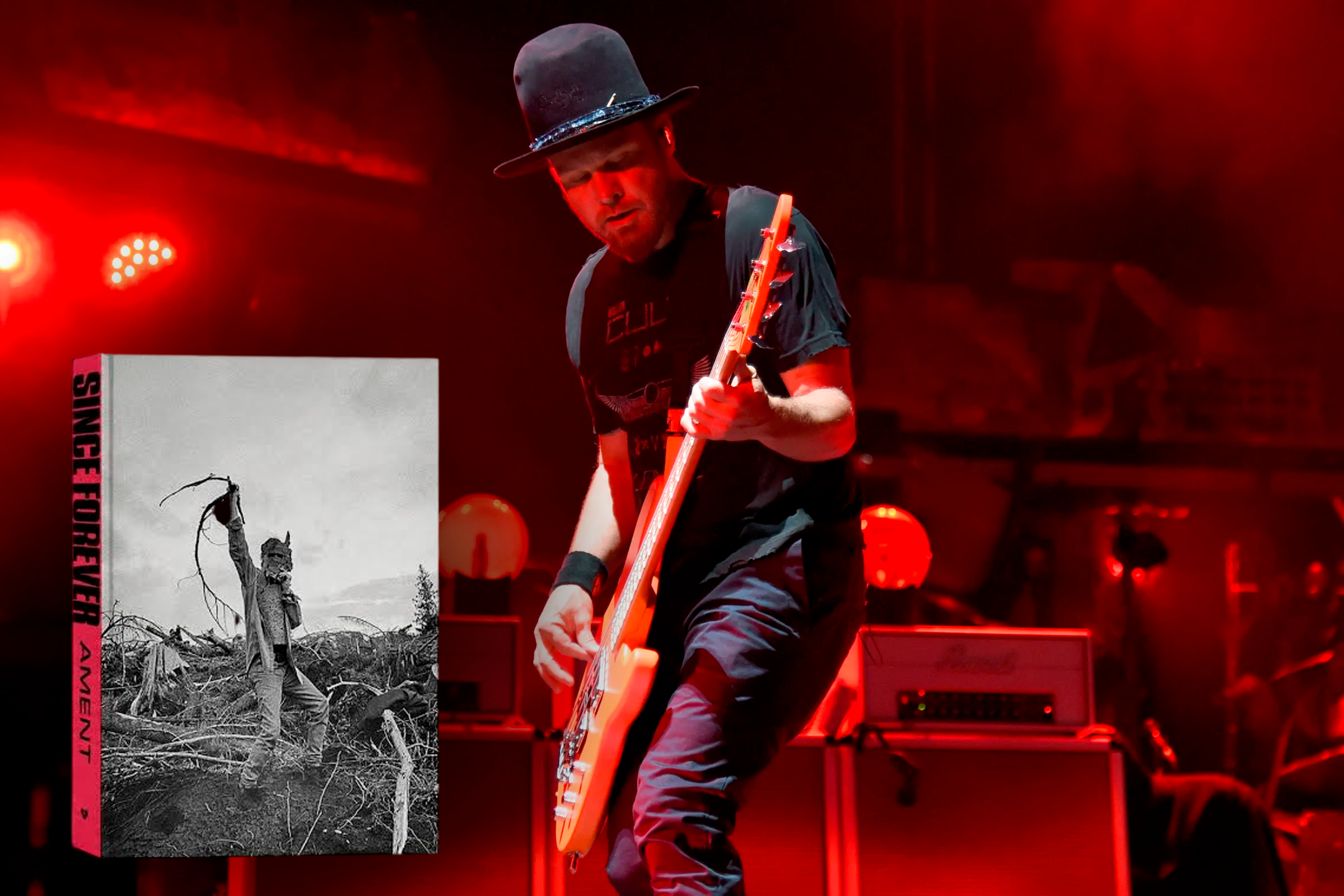 Portada del libro fotográfico Since Forever de Jeff Ament Pearl Jam