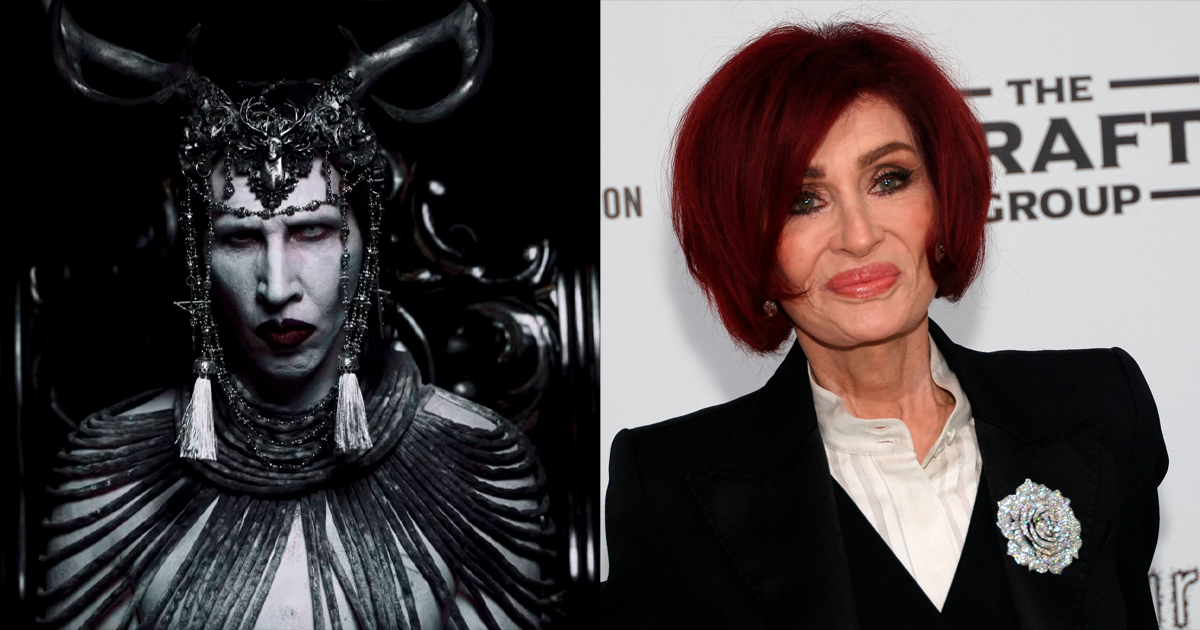 Sharon Osbourne defiende a Marilyn Manson durante una conversación en The Osbournes Podcast