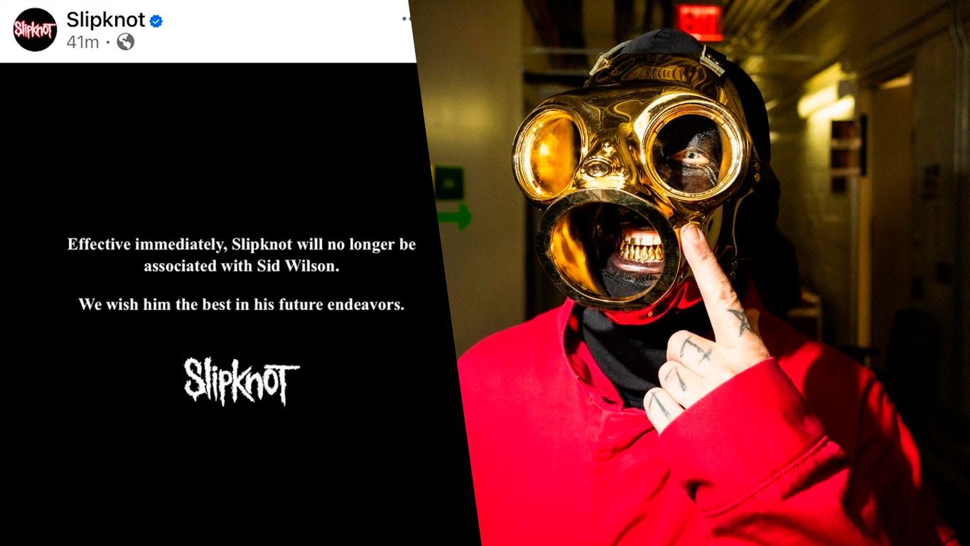 Fin de una era: Slipknot despide oficialmente a Sid Wilson tras 28 años en la banda 5 Sid Wilson tocando en vivo con Slipknot usando su icónica máscara