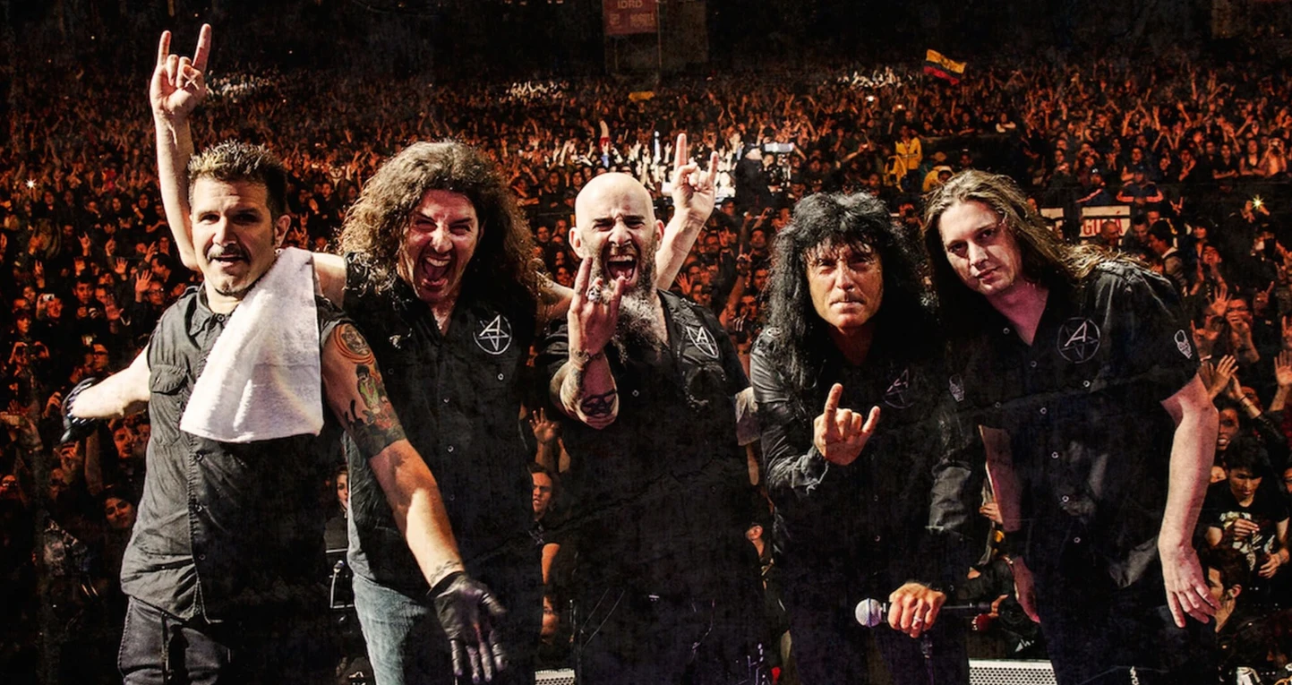 Anthrax descarta su retiro, pero admite que Cursum Perficio podría ser su último álbum 5 Anthrax durante la era Cursum Perficio, su nuevo álbum de estudio