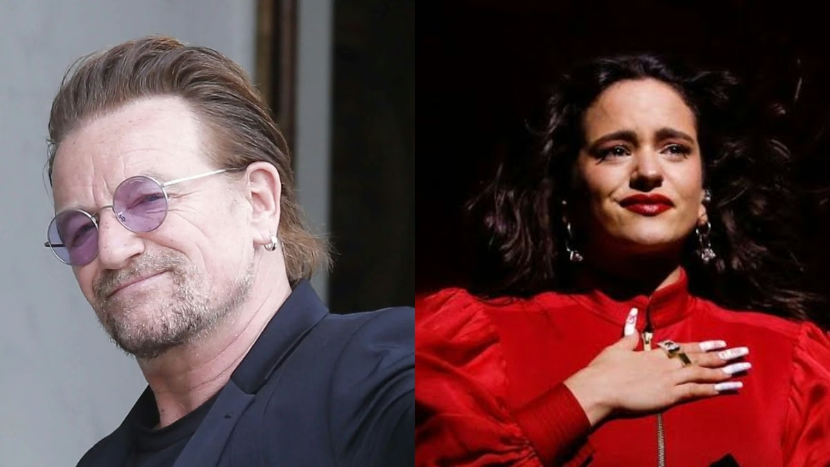 Bono pidió permiso a Rosalía para lanzar una canción de U2 inspirada en ella 1 Bono de U2 y Rosalía relacionados con la canción The Mirror Maker