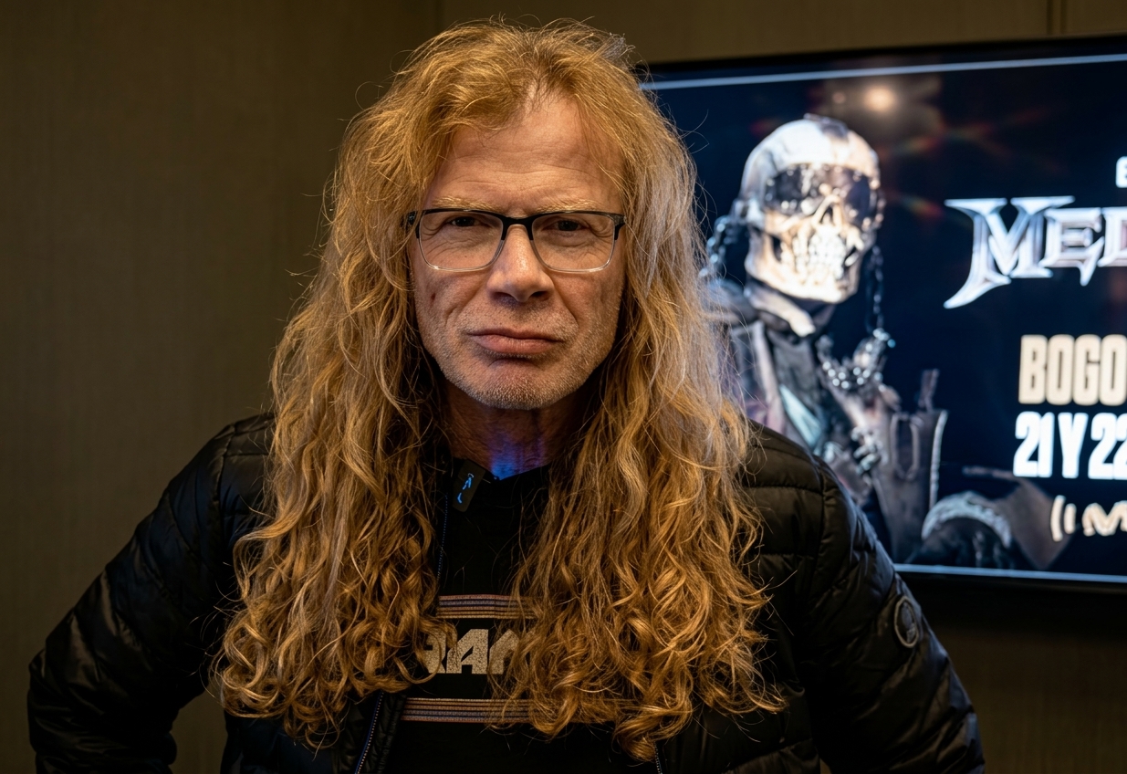 Dave Mustaine habla sobre su diagnóstico de Dupuytren y el futuro de Megadeth