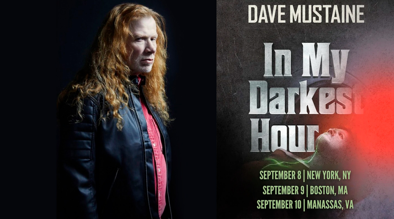 Dave Mustaine de Megadeth presenta su nuevo libro In My Darkest Hour sobre su batalla contra el cáncer