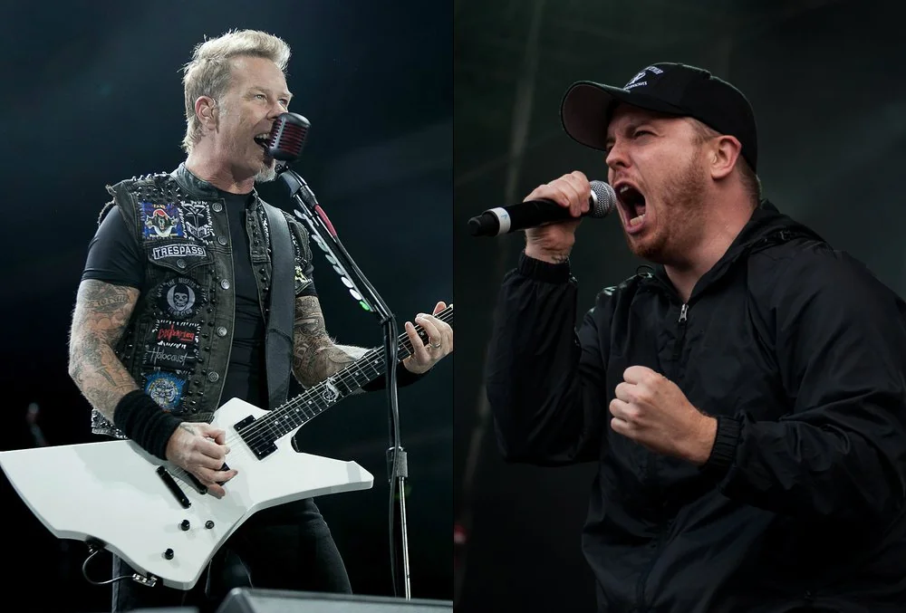 James Hetfield de Metallica y Jamey Jasta de Hatebreed hablando sobre la sobriedad