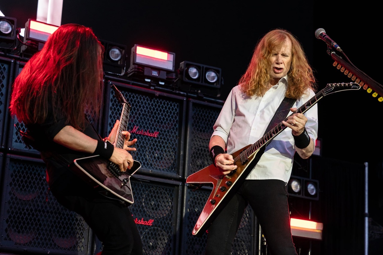 Megadeth se presenta en el Grammy Museum de Los Ángeles junto a Dave Mustaine