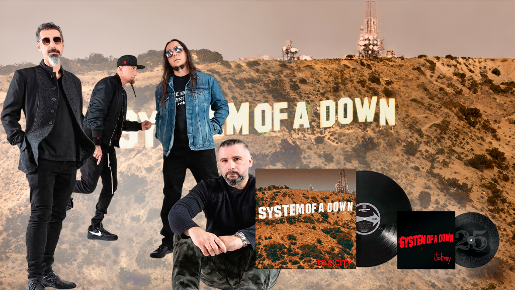 System Of A Down celebra el 25 aniversario de Toxicity con edición especial en vinilo ámbar