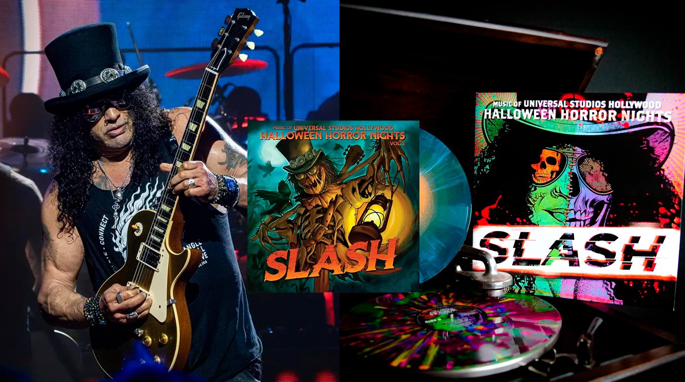 Slash regresa con nuevos vinilos de Halloween Horror Nights de Universal Studios Hollywood
