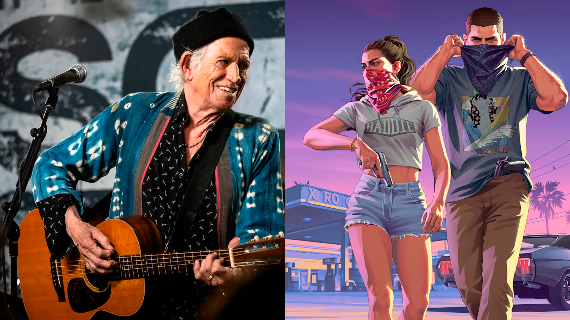 Keith Richards interpreta Bright Lights Big City para Grand Theft Auto VI The Album
