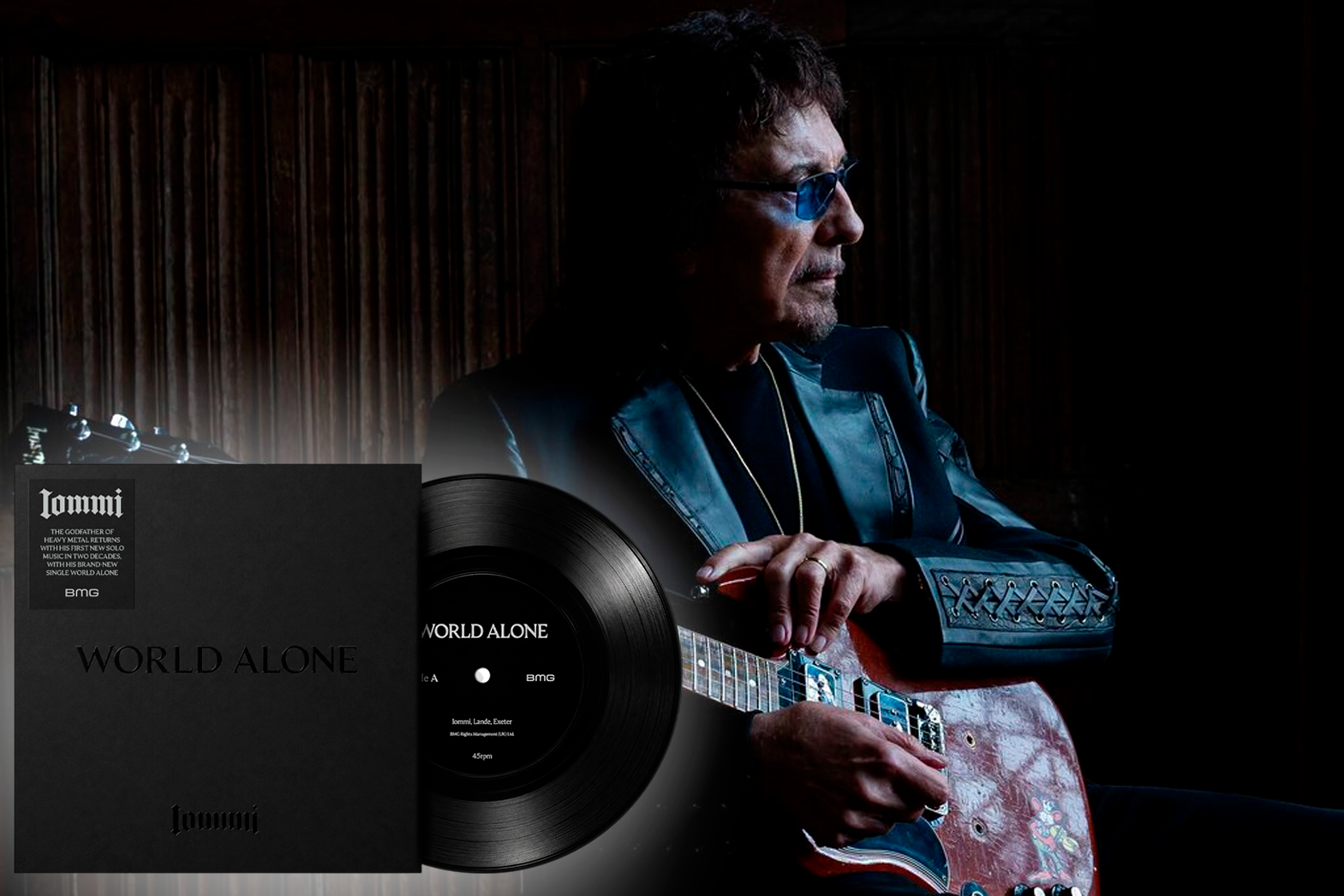 Tony Iommi lanza “World Alone” en vinilo de edición limitada y revela más detalles de From The Dark 3 Tony Iommi presenta World Alone, primer sencillo de su álbum From The Dark
